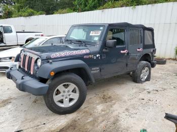  Salvage Jeep Wrangler