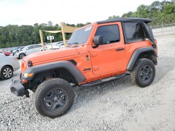  Salvage Jeep Wrangler