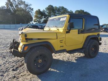  Salvage Jeep Wrangler