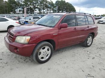  Salvage Toyota Highlander