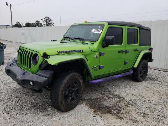  Salvage Jeep Wrangler