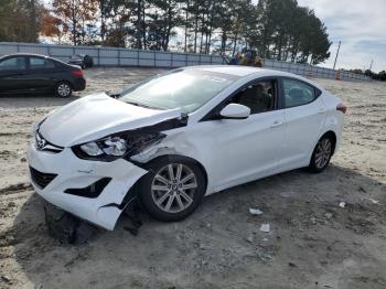  Salvage Hyundai ELANTRA