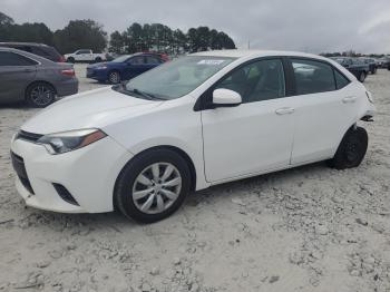  Salvage Toyota Corolla