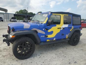  Salvage Jeep Wrangler