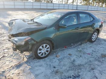  Salvage Toyota Corolla