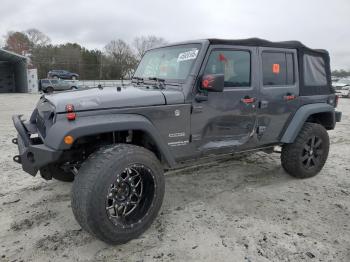  Salvage Jeep Wrangler