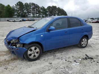  Salvage Chevrolet Aveo