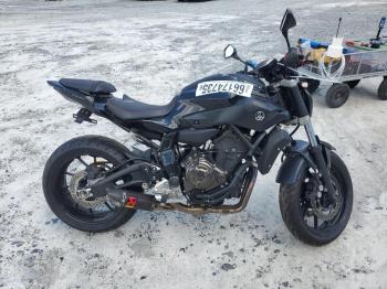  Salvage Yamaha Fz-07 09