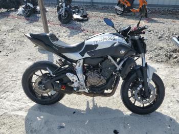  Salvage Yamaha Fz-07 09