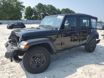  Salvage Jeep Wrangler