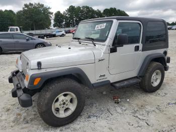  Salvage Jeep Wrangler
