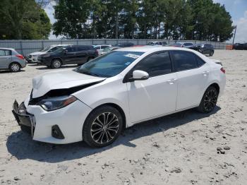  Salvage Toyota Corolla