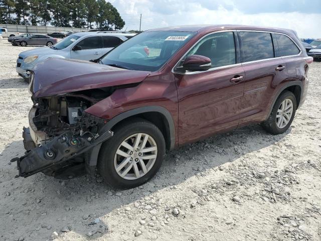  Salvage Toyota Highlander