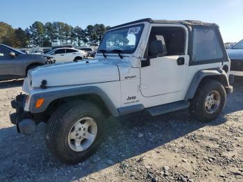  Salvage Jeep Wrangler