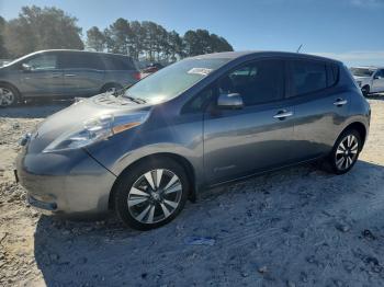  Salvage Nissan LEAF