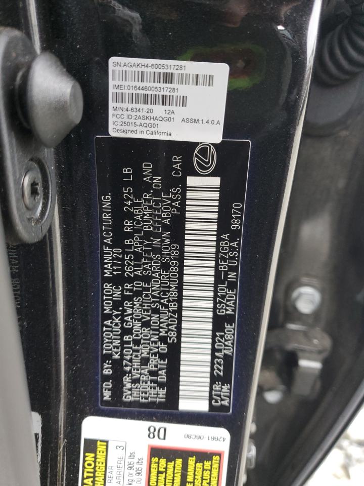 Lexus Es 350 Base Image 12