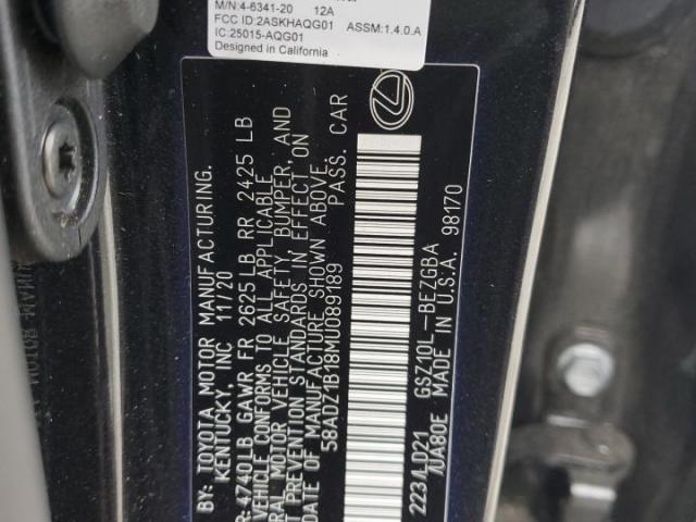 Lexus Es 350 Base Image 12