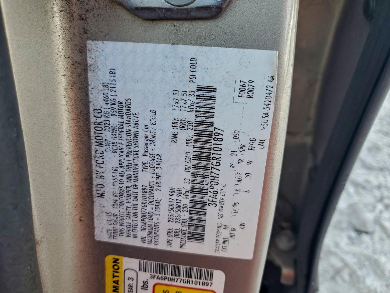 Ford Fusion Se Image 11