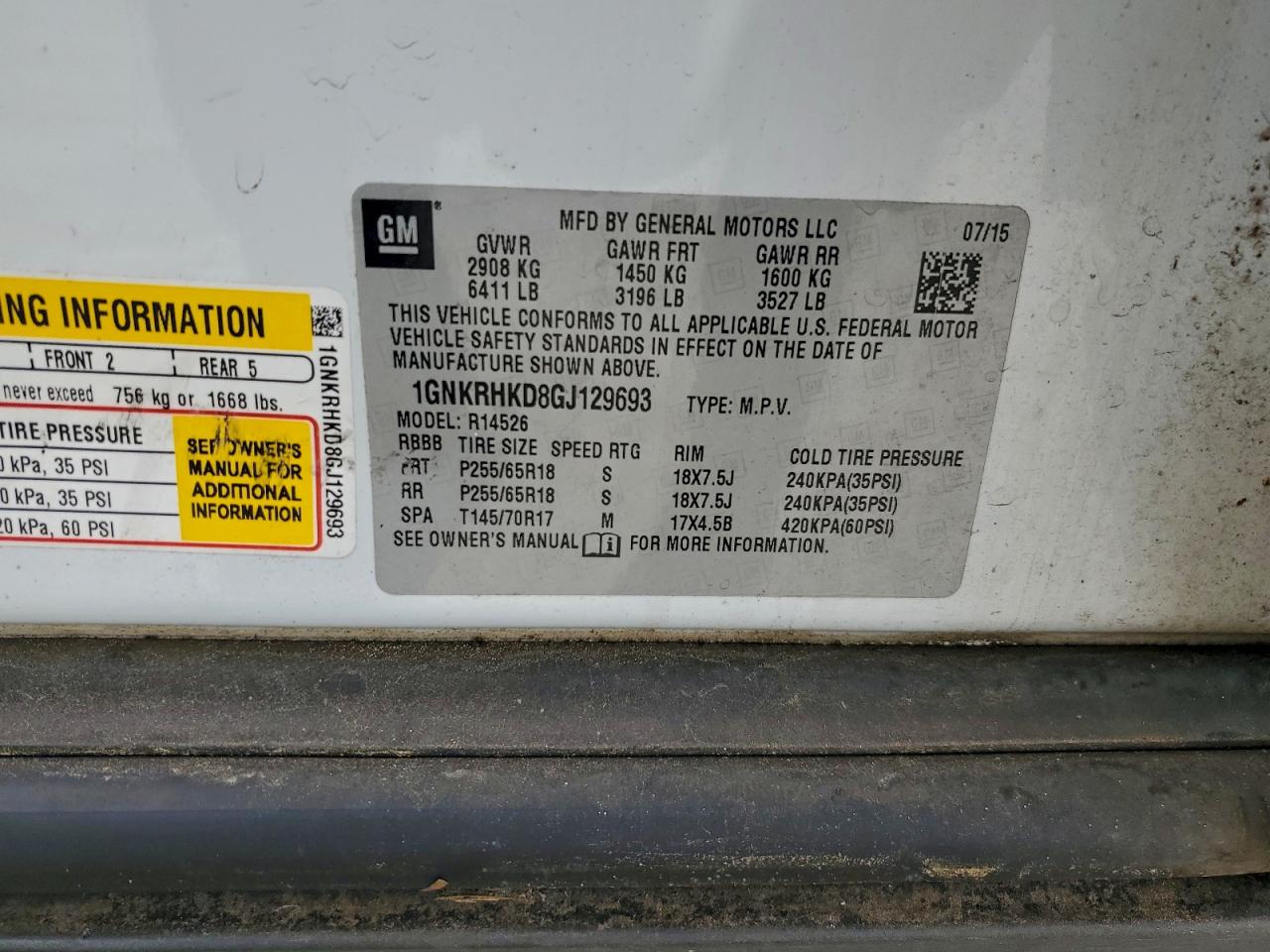 Chevrolet Traverse Lt Image 11