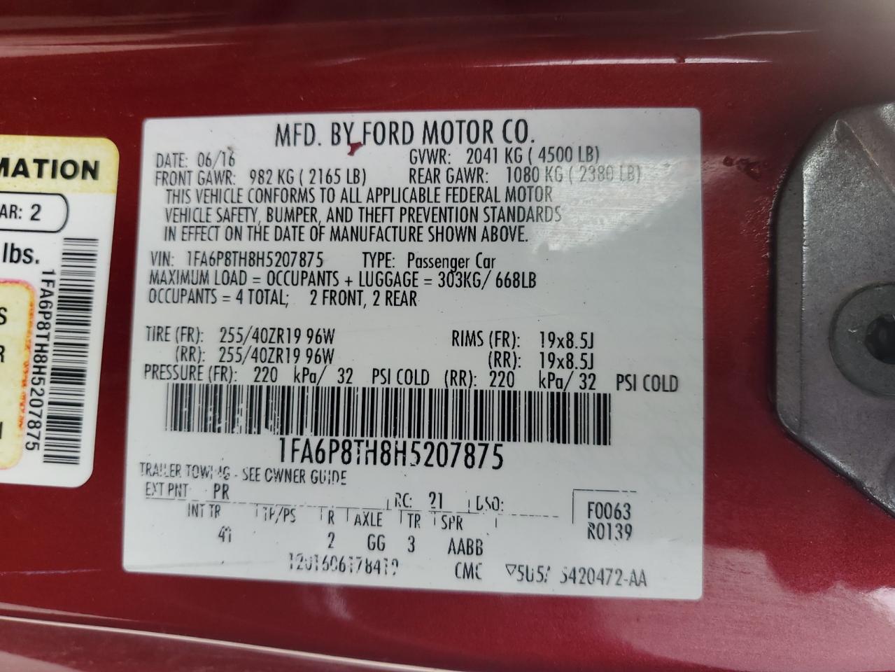 Ford Mustang Image 3