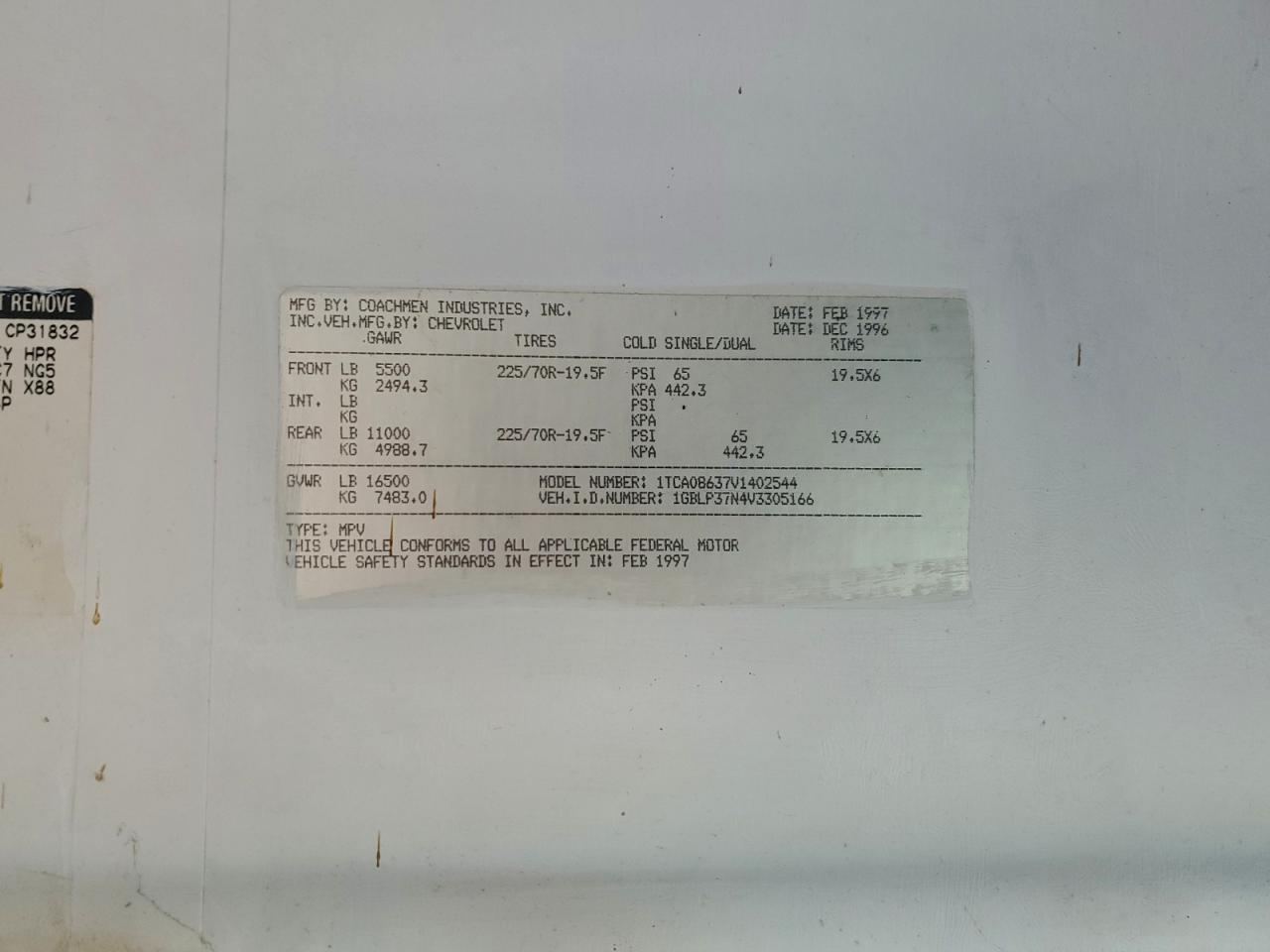 Chevrolet P30 Image 8