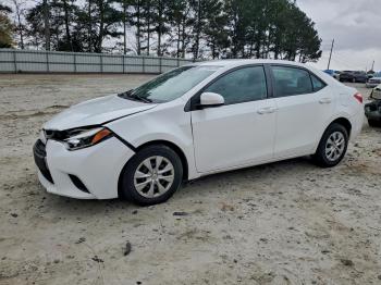  Salvage Toyota Corolla