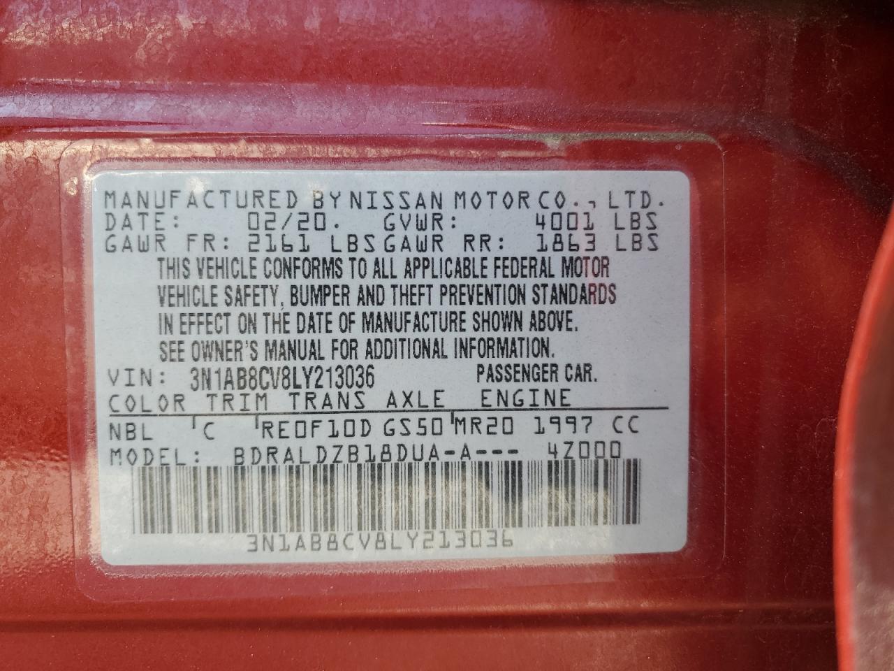 Nissan Sentra Sv Image 3