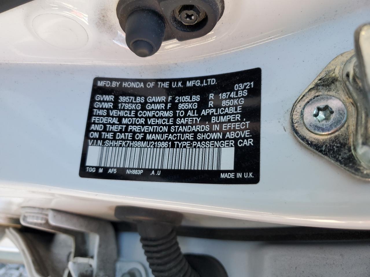 Honda Civic Sport Touring Image 12