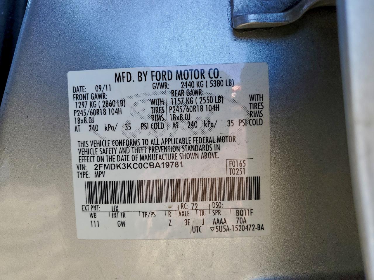 Ford Edge Limited Image 9