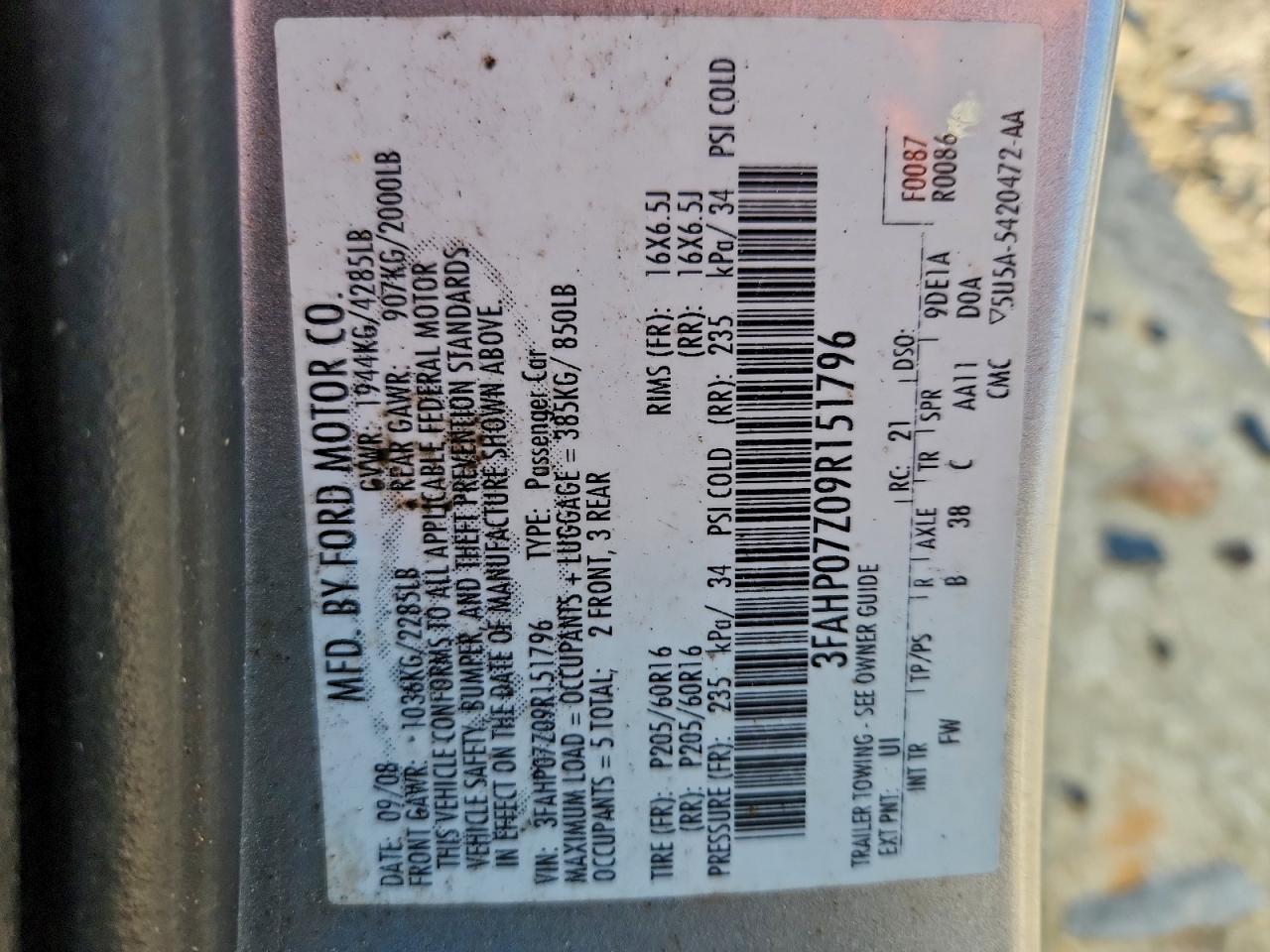 Ford Fusion Se Image 4