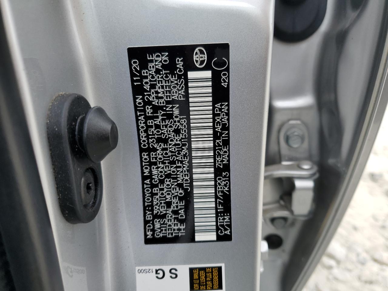 Toyota Corolla Le Image 8