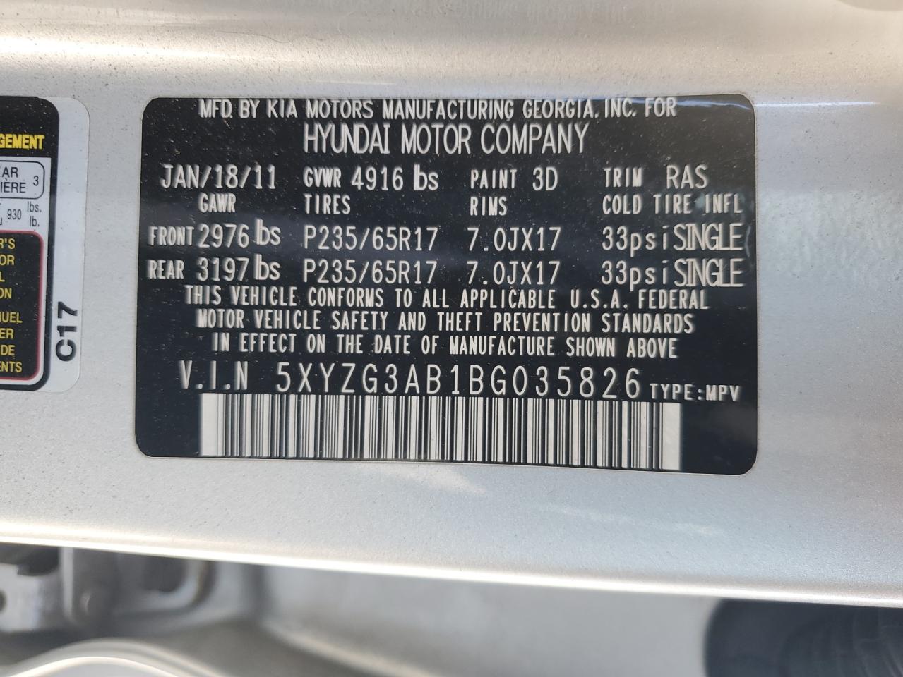 Hyundai SANTA FE Gls Image 12