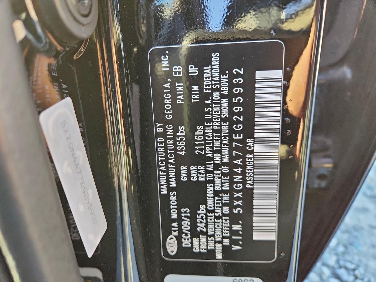 Kia Optima Ex Image 4