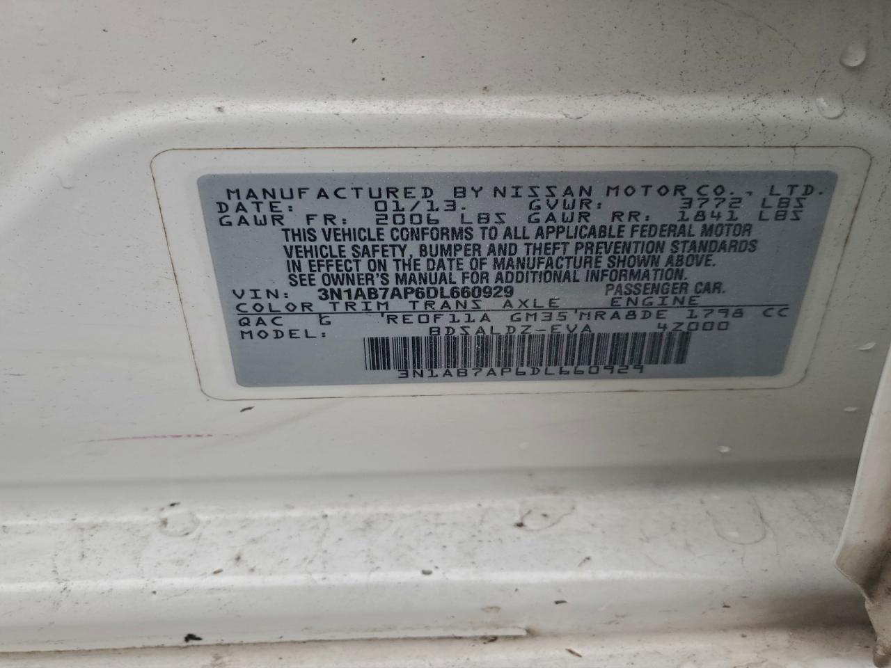 Nissan Sentra S Image 8