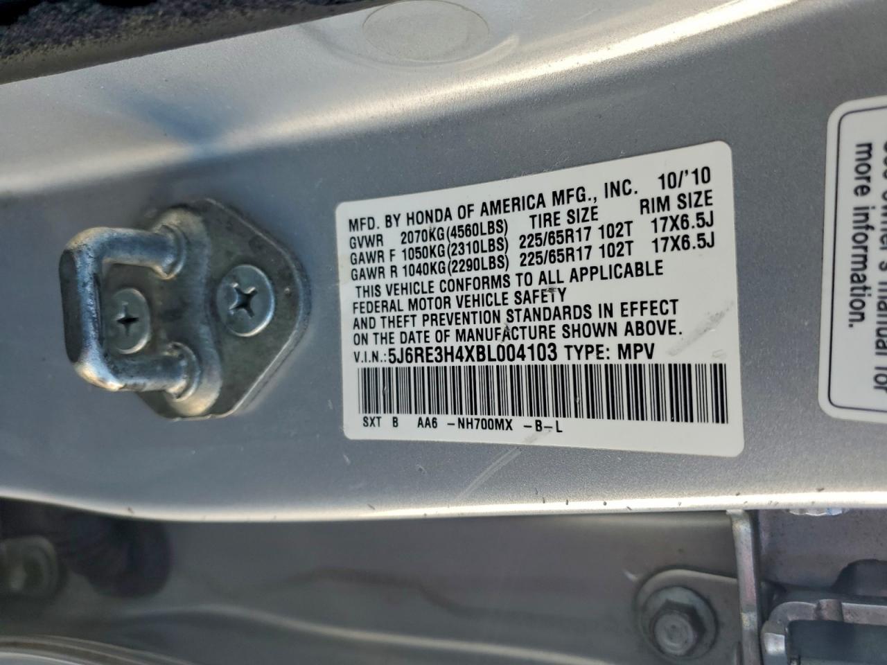 Honda Crv Se Image 12