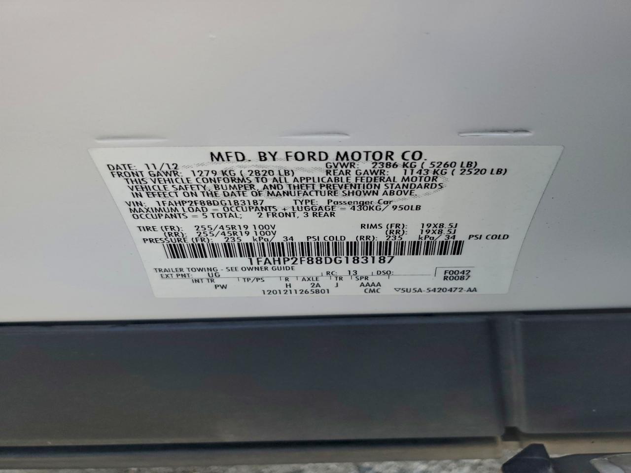 Ford Taurus Limited Image 7