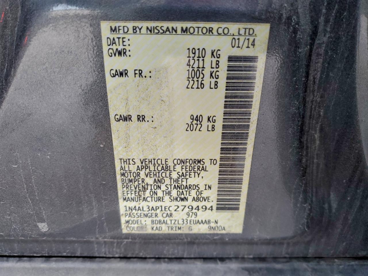 Nissan Altima 2.5 Image 10