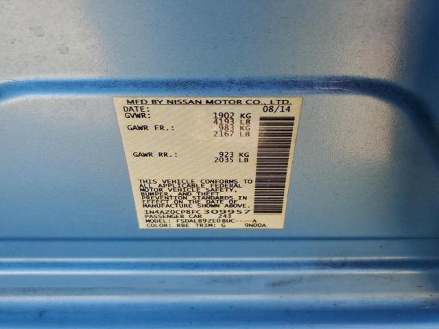 Nissan LEAF S Image 10