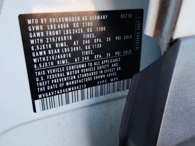 Volkswagen Tiguan S Image 10