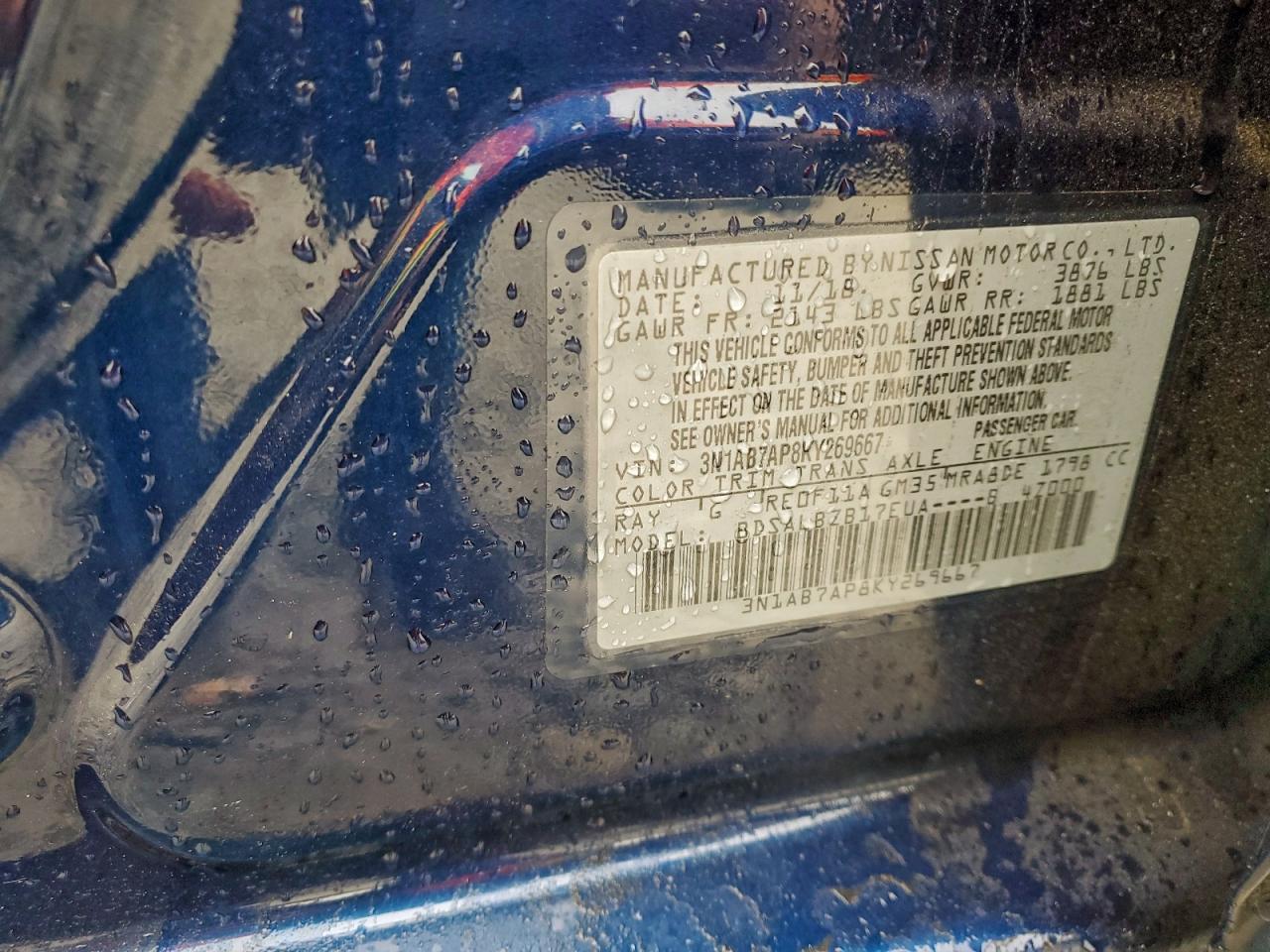 Nissan Sentra S Image 10