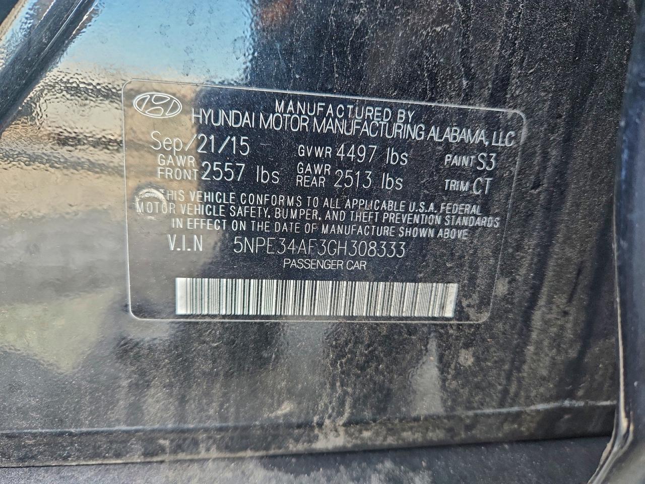 Hyundai SONATA Sport Image 8