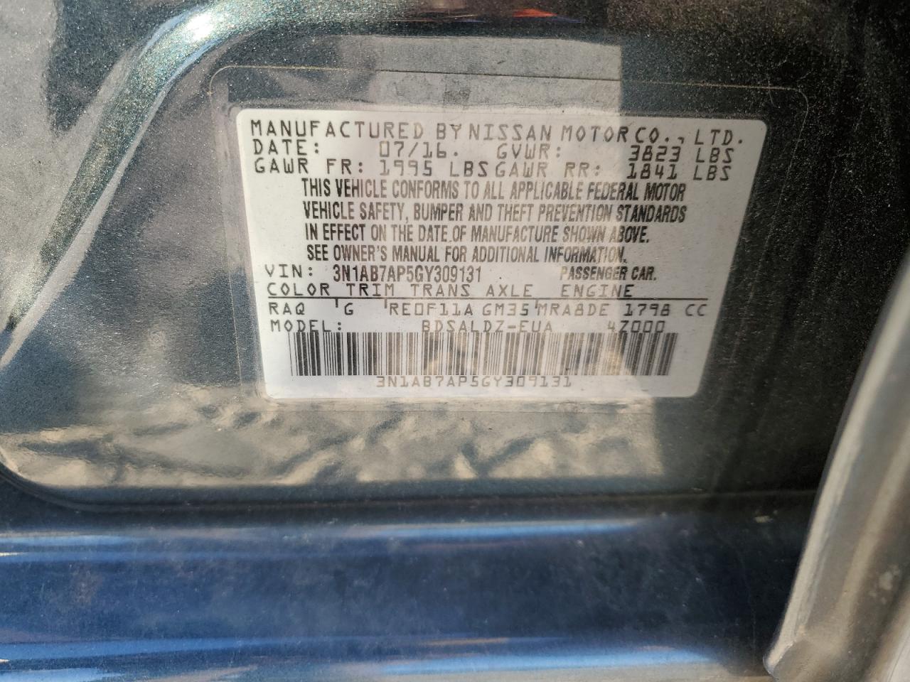 Nissan Sentra S Image 7