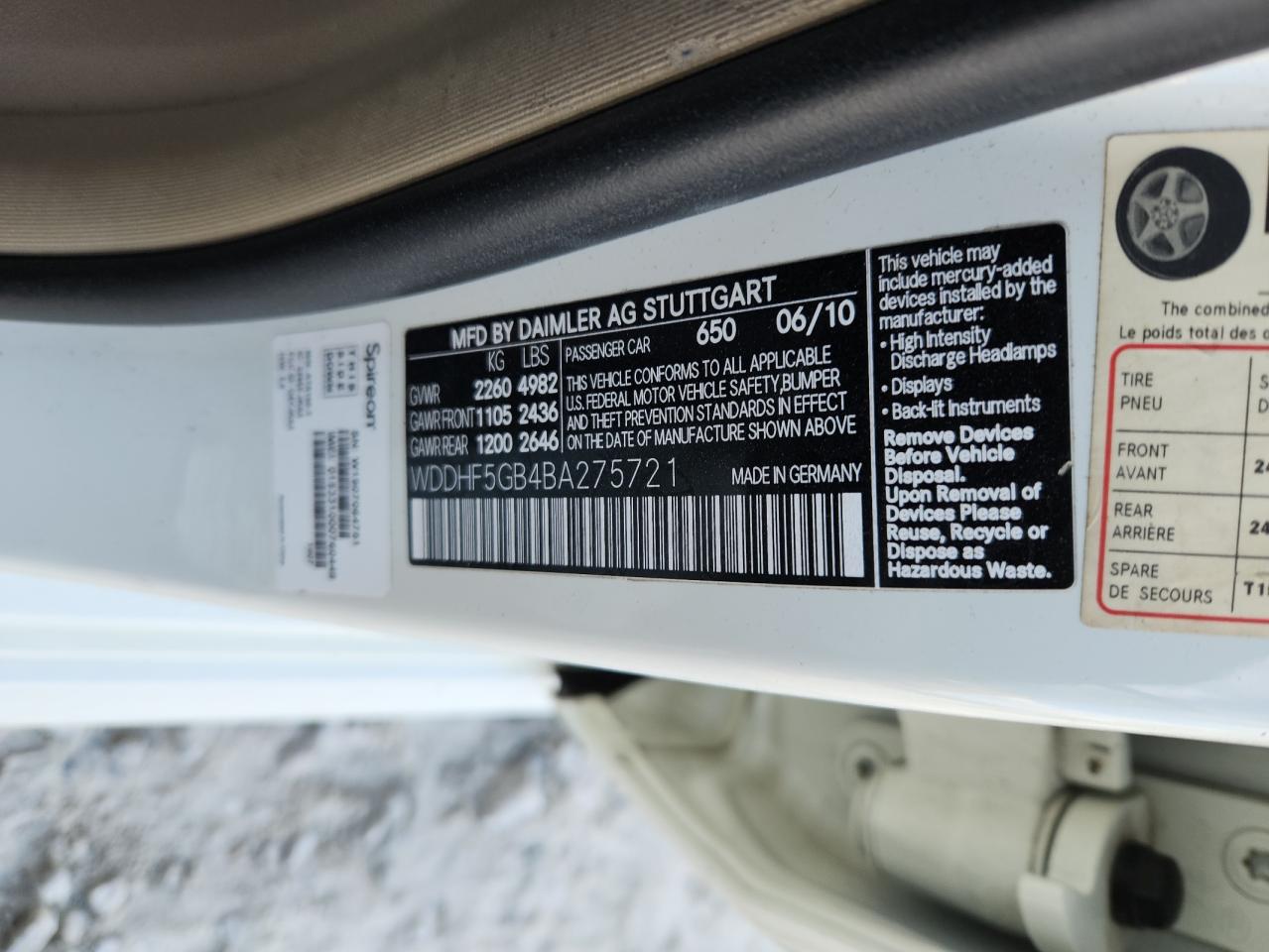 Mercedes-Benz E-Class 350 Image 10