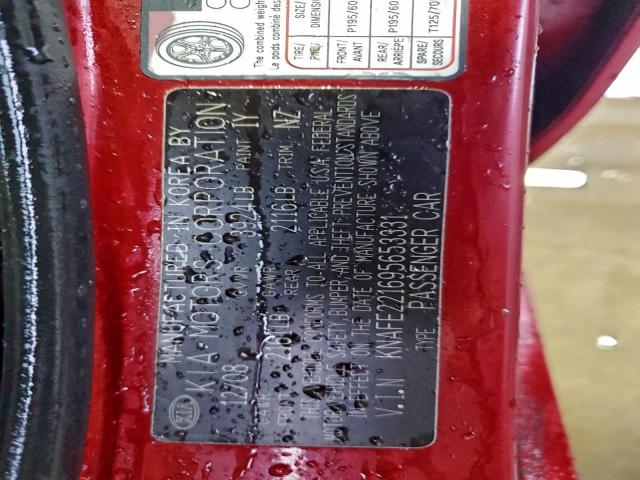 Kia Spectra Ex Image 12