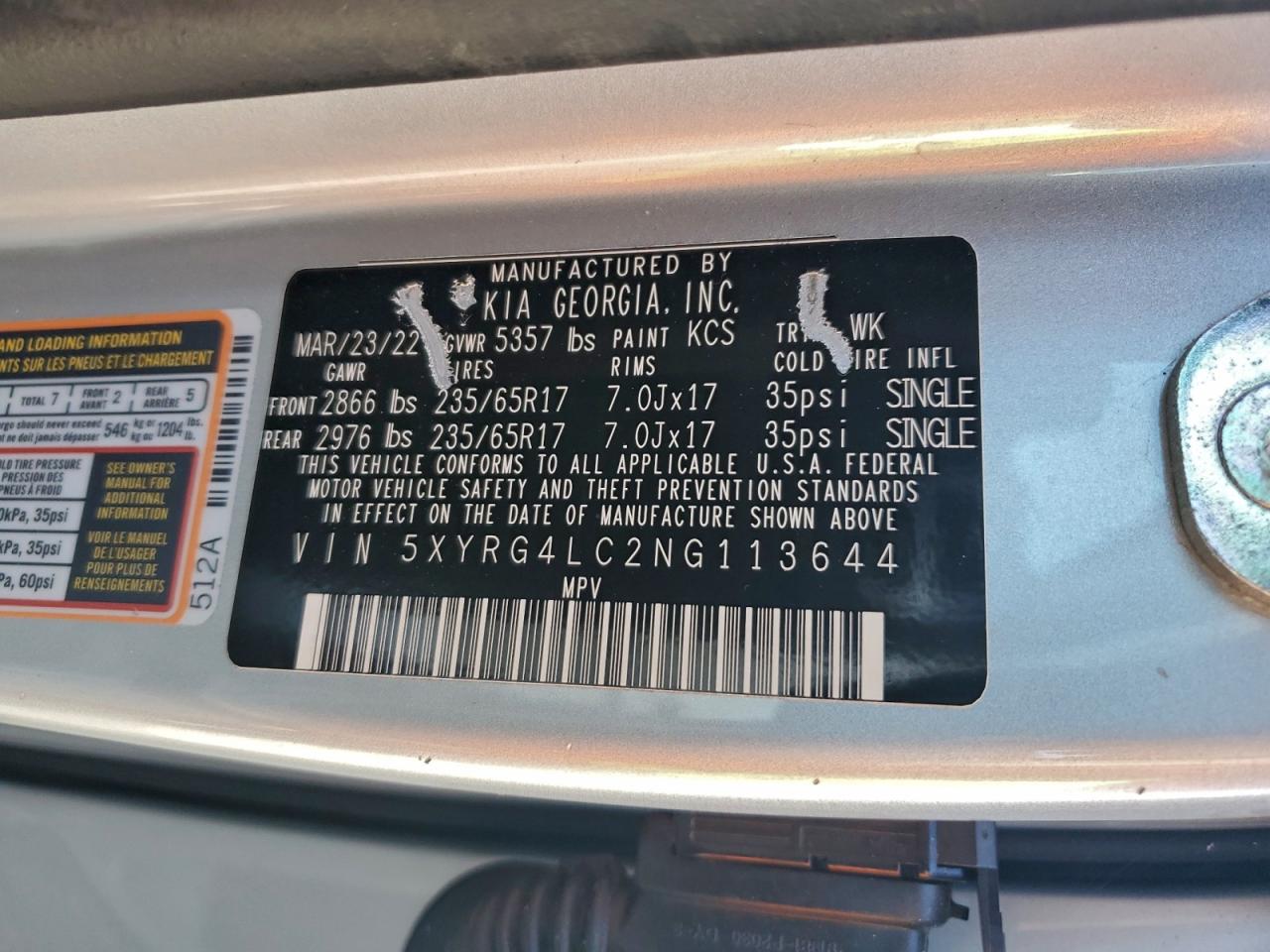 Kia Sorento Lx Image 13