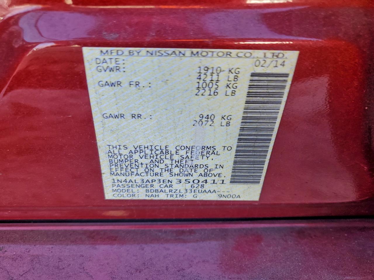 Nissan Altima 2.5 Image 8