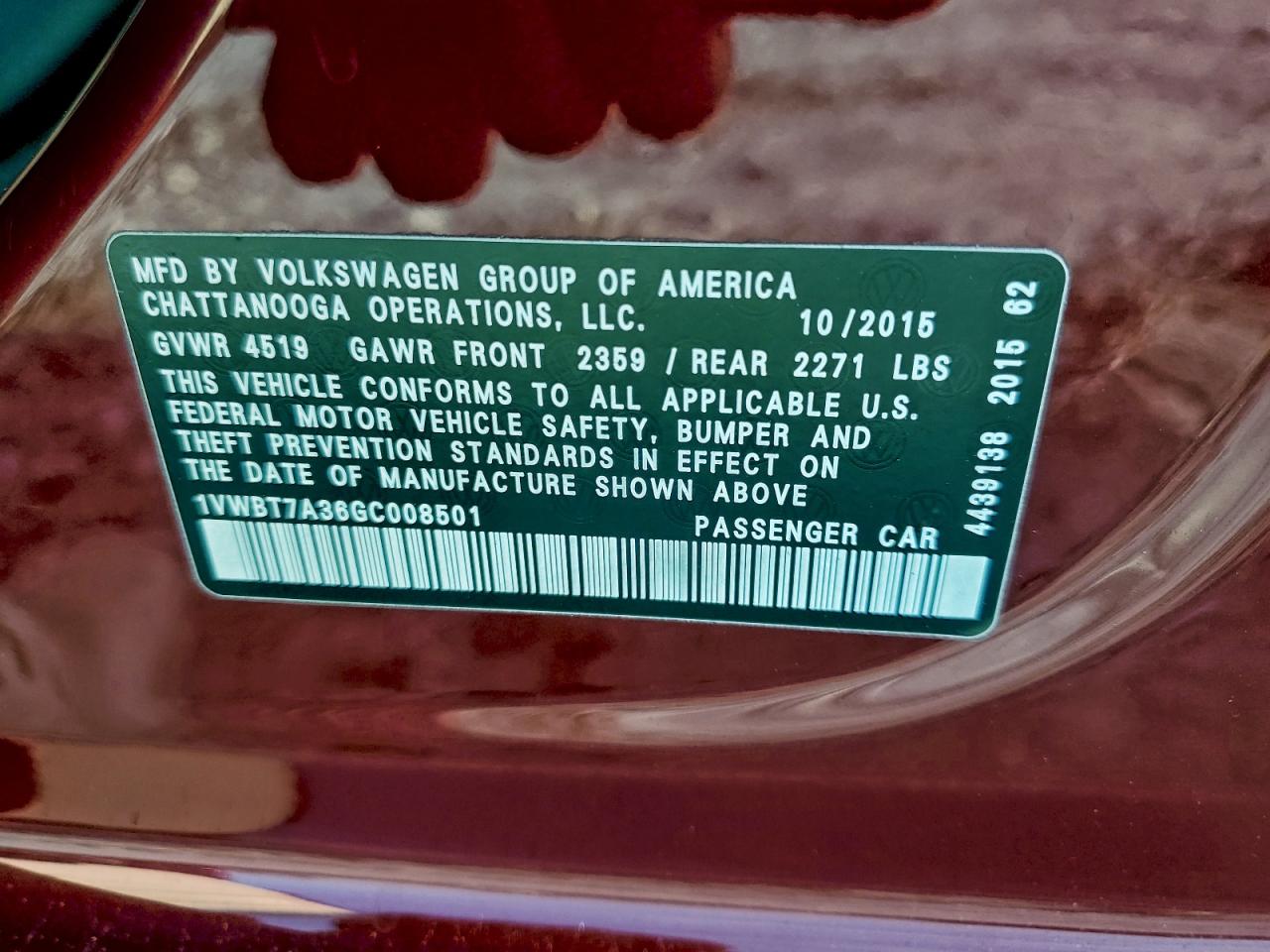 Volkswagen Passat Se Image 9