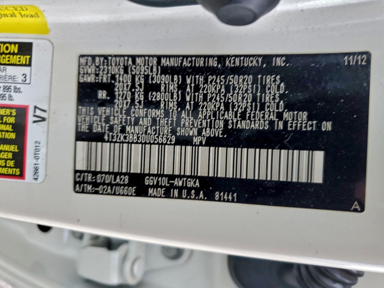 Toyota Venza Le Image 6