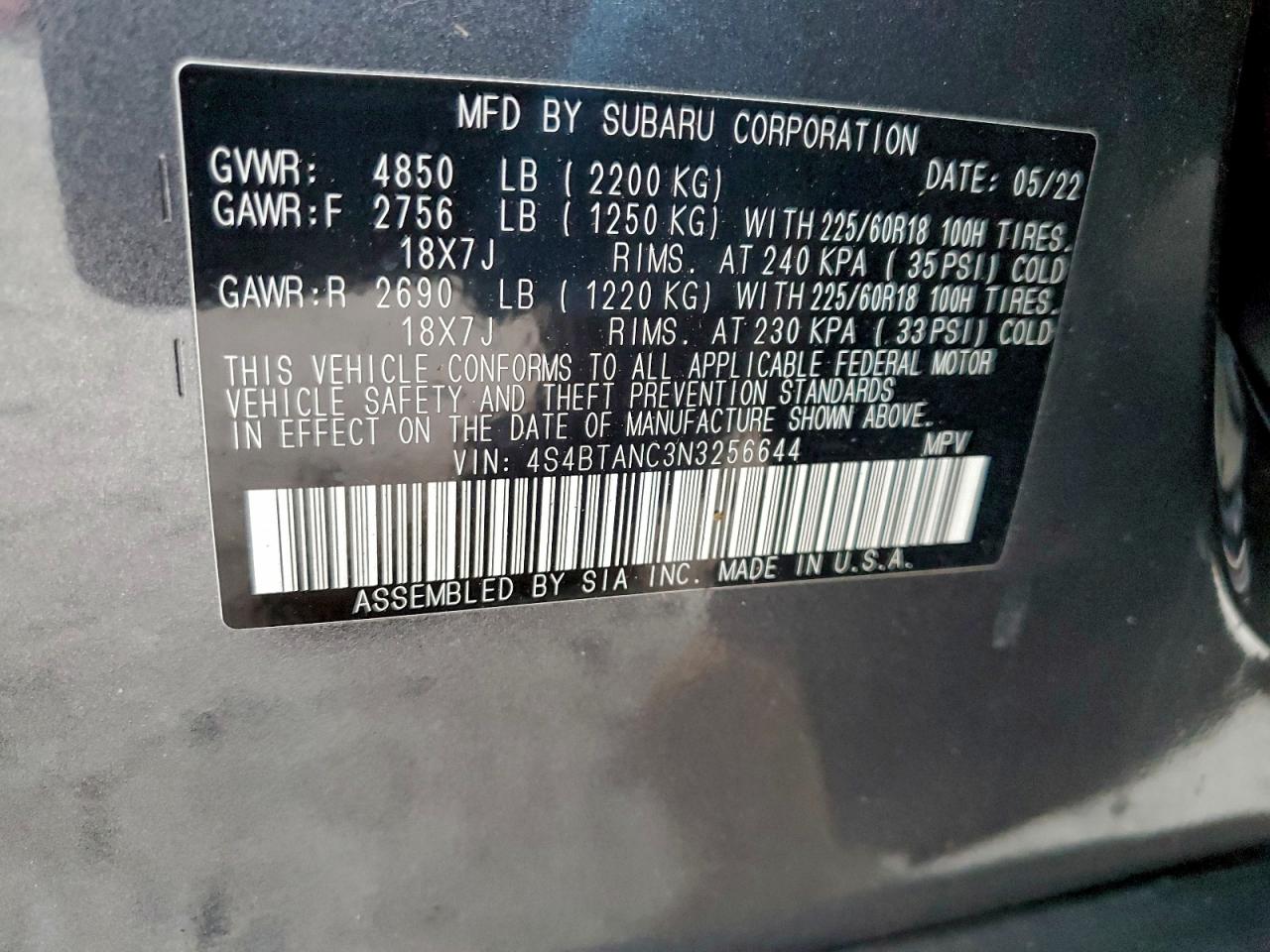 Subaru Outback Limited Image 2