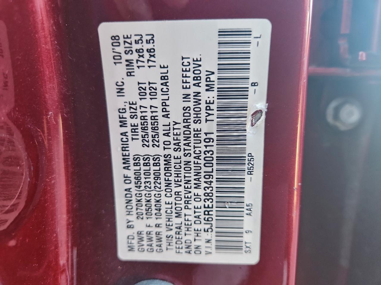 Honda Crv Lx Image 6